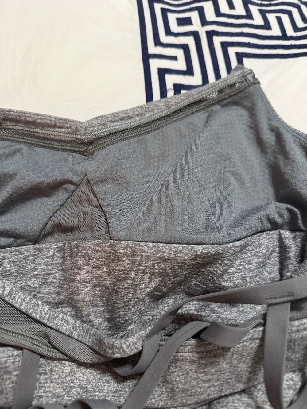 Lululemon Heather Gray Athletic Tank